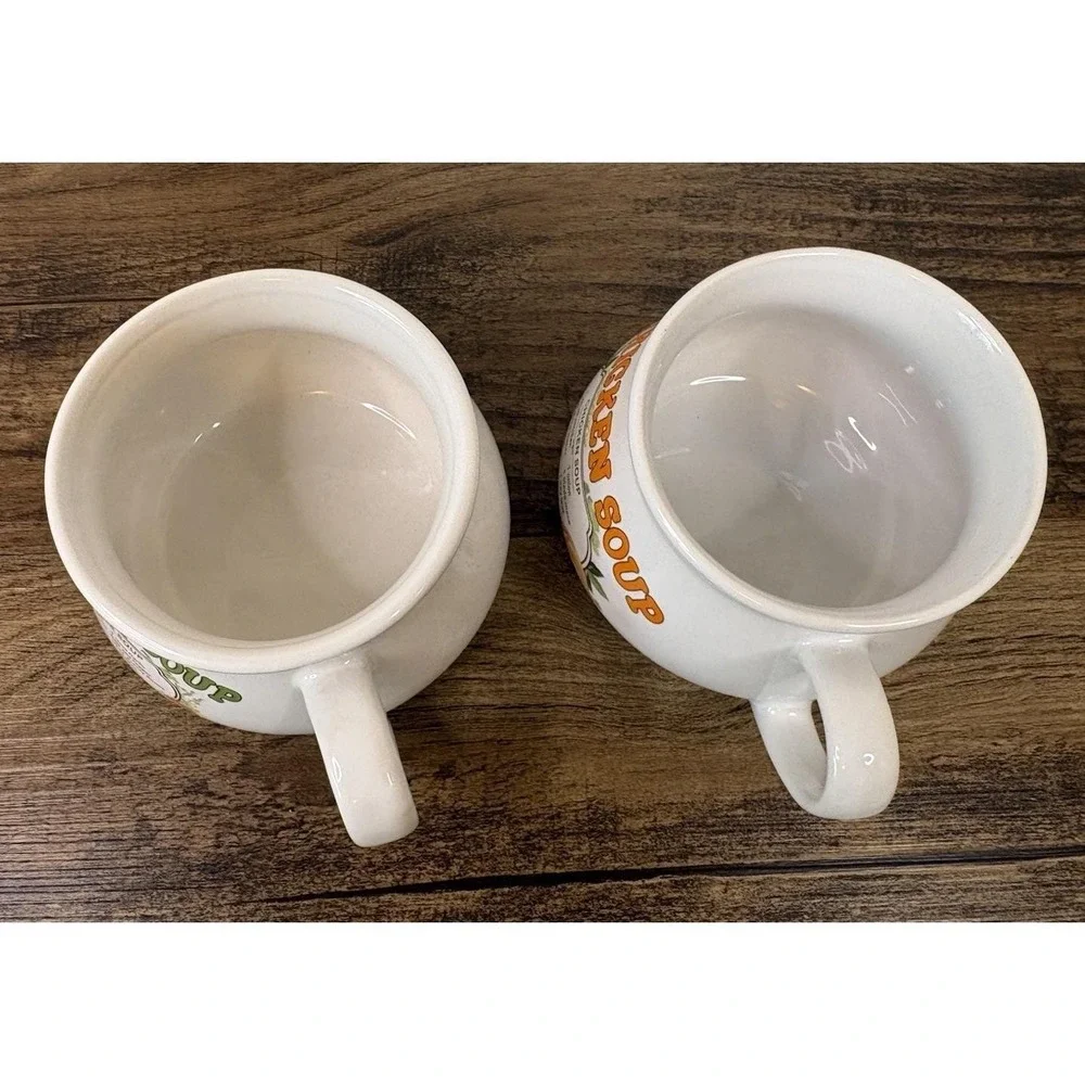 Vintage Dat'l Do-It Vegetable Soup Recipe Ceramic Mug Cup Bowl